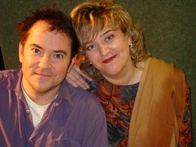 Valls con Rosa Mateu