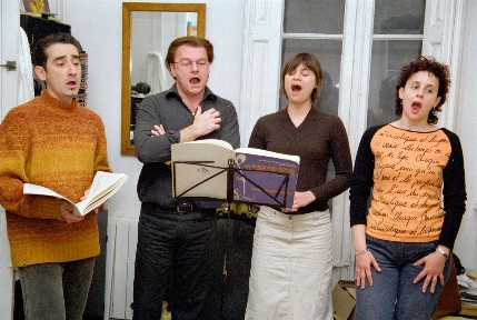 Un día nevando en Barcelona