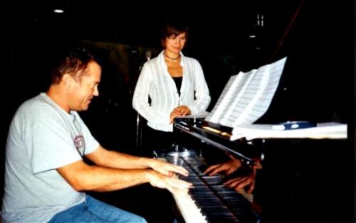 Grabando Mompou con Marisa Martins